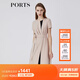 PORTS寶姿春夏新品女裝短袖長(cháng)連衣裙LM8D258NWB011 貝殼色 XL (10)