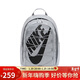 耐克（NIKE）男女雙肩包背包 大容量旅行包電腦書(shū)包休閑包DV1296-012 灰色