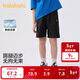 巴拉巴拉童裝兒童短褲男童2025夏季薄款女童褲子直筒休閑中褲208225110205