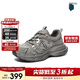 百麗張凌赫同款星河軌跡休閑鞋男25新款運動(dòng)風(fēng)老爹鞋8PS01AM5 深灰 41