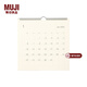 MUJI MUJI 白卡紙 日歷 掛歷臺歷2025年 大
