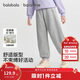 巴拉巴拉balaOne童裝兒童加絨褲子女童運動(dòng)長(cháng)褲2025冬裝保暖208425108004