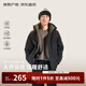 ABOUT MYTH外套衣服25新款90絨羽絨外套運動(dòng)戶(hù)外秋冬保暖羽絨服 曜石黑 M 160-170cm/115-135斤