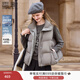 香影灰色羽絨馬甲女2025冬季新款寬松90白鴨絨外穿小個(gè)子立領(lǐng)外套 中灰 L 165/88A/110-125斤