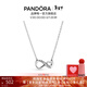 潘多拉（PANDORA）[新年禮物]閃亮永恒符號項鏈頸飾簡(jiǎn)約小眾銀色生日禮物送女友 閃亮永恒符號頸鏈 50cm