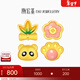 潮宏基 趣玩黃金耳釘女熊貓萌爪小花竹葉送女友新年禮物 計價(jià) 小花，單只 0.5g