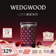 Wedgwood不銹鋼保溫杯高顏值咖啡杯便攜水杯陶瓷涂層茶杯保冷保熱隨行杯 LOVE臻愛(ài)系列隨行杯350ml-魅惑紫