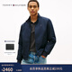 Tommy Hilfiger【明星同款】26春夏新款男商務(wù)休閑立領(lǐng)行政哈靈頓棉服夾克 【立領(lǐng)棉服夾克】藏青色DW5 S （推薦：120-135斤）