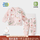 童戀初心寶寶秋衣套裝春秋季嬰兒衣服純棉兒童分體保暖內衣夾棉男女童冬季