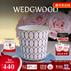 Wedgwood【新年禮物】金粉年華午夜藍馬克杯骨瓷咖啡杯茶水杯精致好禮 金粉年華鎏金紅馬克杯1個(gè)300ml