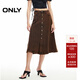 ONLY夏季時(shí)尚魚(yú)尾高腰顯瘦中長(cháng)款牛仔半身裙女|124237008 E10 小島棕色 M 165/68A