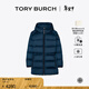Tory Burch 湯麗柏琦 【線(xiàn)上專(zhuān)享】秋冬中長(cháng)款保暖羽絨服TB 63865 海軍藍 405 L 推薦125-135斤