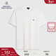布克兄弟（BrooksBrothers）[索羅娜]男士春夏季新款彩羊短袖T恤 1001-白色 M