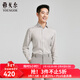 雅戈爾（YOUNGOR）襯衫男士春夏青年男長(cháng)袖襯衫條紋襯衫商場(chǎng)同款 棕色條紋 41