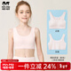 瑁恩·瑁愛(ài)（Mn·Mo）少女文胸兒童發(fā)育期二段內衣女童莫代爾小背心學(xué)生抹胸防凸點(diǎn) 萌新愿望(粉色) 清涼透氣 160 （80A 建議體重80-100斤）