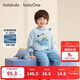 巴拉巴拉balaOne寶寶睡衣套裝2025冬半邊絨男女童家居服保暖208425171207
