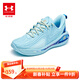 安德瑪【庫里12】童鞋透氣緩震男女童籃球鞋兒童耐磨跑鞋運動(dòng)鞋 藍色 38 【尺碼偏小，按正常拍大一碼】