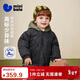 迷你巴拉（minibala）【真心絨】男童羽絨服連帽可愛(ài)嬰兒寶寶外套2025冬