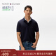 Tommy Hilfiger26春夏新款男裝珠地網(wǎng)眼商務(wù)休閑通勤純色短袖T恤翻領(lǐng)POLO衫
