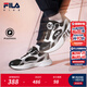 斐樂(lè )FILA兒童童鞋跑步鞋2025年冬季新款男女童中大童緩震運動(dòng)鞋子 黑/太空銀-BS 38
