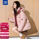 唐獅（TonLion）2025冬女立領(lǐng)帶帽一手長(cháng)款羽絨服
