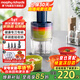 摩飛電器絞肉機家用 輔食機嬰兒多功能料理機 電動(dòng)料理棒攪拌機絞餡機碎肉機佐料機 MR9405 輕奢藍 1L