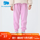 麗嬰房麗嬰房?jì)和澴忧锒钅型樋椥l褲休閑長(cháng)褲運動(dòng)褲寬松 淺紫 100 CM/3歲
