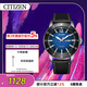 西鐵城（CITIZEN）西鐵城 CITIZEN 手表光動(dòng)能日星雙顯皮帶休閑時(shí)尚男表AW0077-19LB
