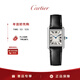 卡地亞坦克系列太陽(yáng)能機芯女表白盤(pán)皮帶29.5x22mmWSTA0119/0137禮物