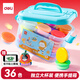得力（deli）36色超輕粘土盒裝黏土彩泥橡皮泥太空沙手工玩具美術(shù)密封罐裝易收納兒童幼兒園生日開(kāi)學(xué)新年禮物