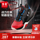 安德瑪（Under Armour）童鞋中大童籃球鞋專(zhuān)業(yè)實(shí)戰防滑旋鈕科技閃穿兒童運動(dòng)鞋2441203
