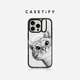CASETIFY 躲貓貓 peekaboo cat 防摔手機殼 適用iPhone16/15/Pro/Max 透明黑框開窗支架Magsafe iPhone 16 Pro Max