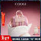 COOGI包包女款輕奢侈女士單肩斜跨手提包生日新年情人節禮物送女友老婆 粉色【真皮面料】（C355218303）