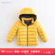 MARC&JANIE馬克珍妮童裝兒童冬裝男女童超輕羽絨服寶寶羽絨外套201889 杏黃【201986】 110 5歲