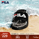 FILA 斐樂(lè )漂流船拖鞋男鞋復古拖鞋夏季新款輕便舒適透氣休閑沙灘鞋 黑-BK 42