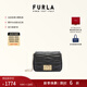 芙拉（FURLA）【情人節禮物】1927羊皮迷你小包女士時(shí)尚菱格鏈條包單肩斜挎包 黑色