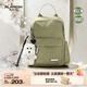 圣愛(ài)貝（Alamom）媽咪包小號2026新款超輕便時(shí)尚外出通勤母嬰包媽媽雙肩旅游背包女 【15L“CITY ZIP”】云汀綠（2026春季新色）