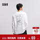 森馬（Semir）×RYO藝術(shù)家系列長(cháng)袖T恤男上衣冬季情侶裝oversize潮101724101201