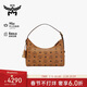 MCM  AREN小號斜挎流浪包HOBO包腋下包女包干邑色