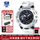 卡西歐（CASIO）男表G-SHOCK運動(dòng)風(fēng)格夜跑雙顯手表大表盤(pán)時(shí)尚腕表 GA-2200GC-7A雪地迷彩第二代