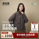波司登25年冬90絨羽絨服女士加厚襯衫領(lǐng)寬松短款休閑時(shí)尚御寒外套