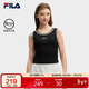 FILA 斐樂(lè )官方楊冪同款女子針織背心2025夏時(shí)尚休閑簡(jiǎn)約修身無(wú)袖上衣