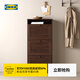 宜家（IKEA）BRUSALI布魯薩里鞋柜家用門(mén)口大容量簡(jiǎn)約現代儲物柜 褐色