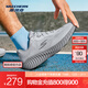 斯凱奇（Skechers）搖搖鞋｜男女款復古時(shí)尚跑步鞋休閑鞋耐磨舒適透氣 男款-灰色/炭灰色/GYCC 41