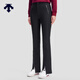 迪桑特（DESCENTE）WOMEN’S STUDIO系列女士修身微喇梭織運動(dòng)長(cháng)褲 BK-黑色 2XL (180/78A)