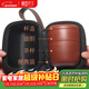 藏壺天下便攜式旅行茶具套裝紫砂杯功夫戶(hù)外隨身泡茶杯家用簡(jiǎn)易茶具快客杯 清水泥款
