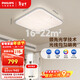 飛利浦（PHILIPS）全光譜吸頂燈小客廳書(shū)房臥室護眼燈正方形燈具云海60W[包安裝]