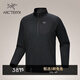 ARC'TERYX始祖鳥(niǎo) DELTA 1/2 ZIP 男子 抓絨衫 BLACK/黑色 L