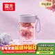 富光清然玻璃杯 高硼硅玻璃水杯子 女生便攜牛奶咖啡高顏值茶杯330ml