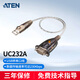 ATEN宏正USB轉RS-232線(xiàn) USB轉串口線(xiàn) USB轉9針 USB轉COM線(xiàn) UC232A 35厘米